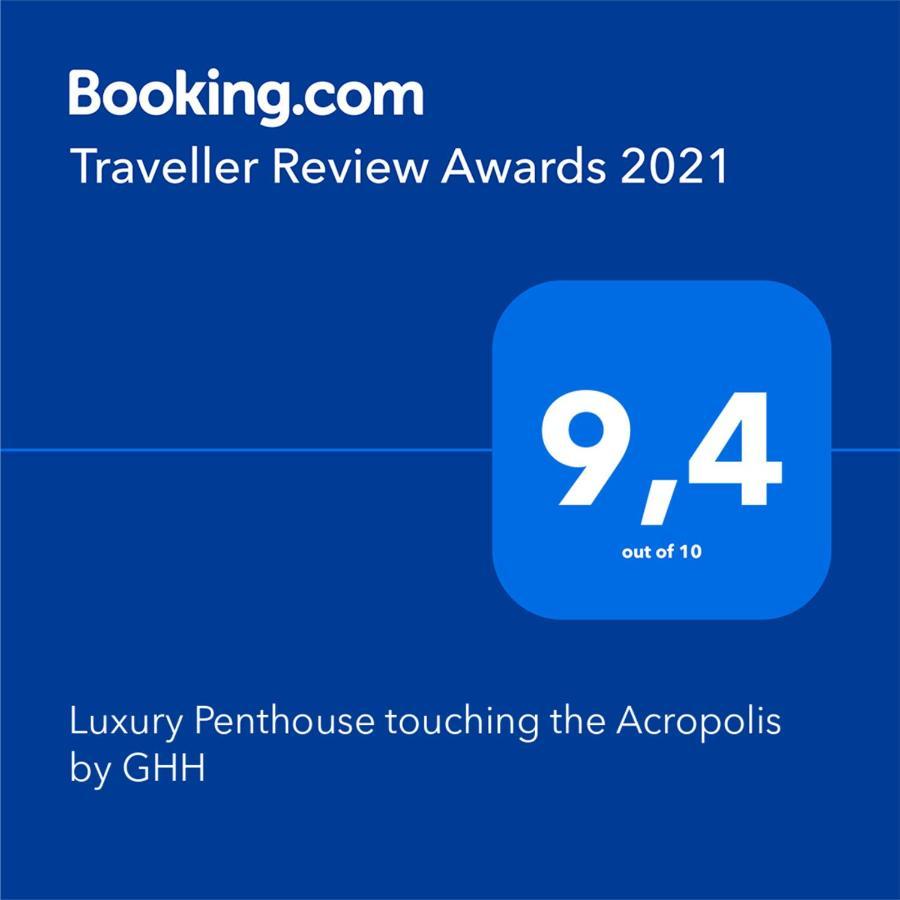 Luxury Penthouse Touching The Acropolis By Ghh Apartment Athena Bagian luar foto