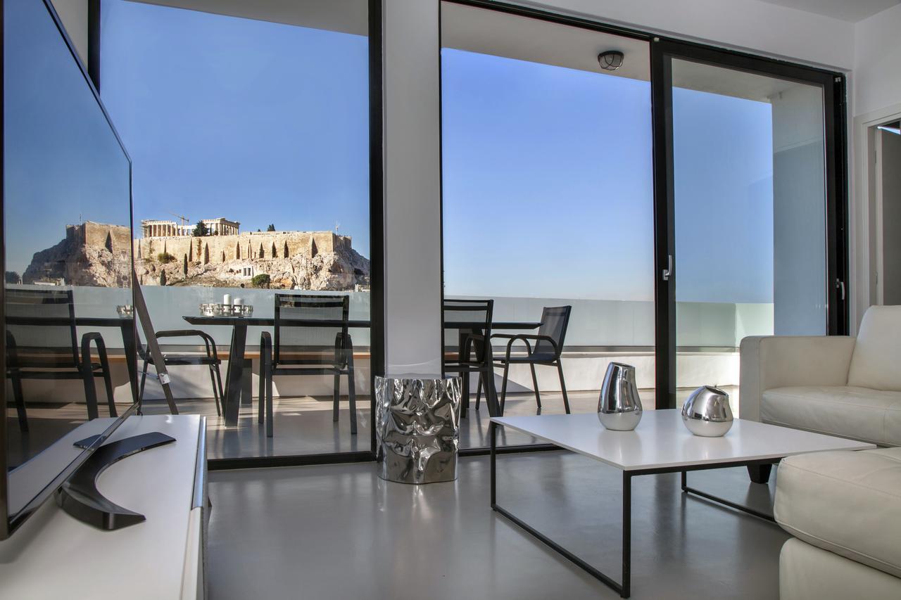 Luxury Penthouse Touching The Acropolis By Ghh Apartment Athena Bagian luar foto