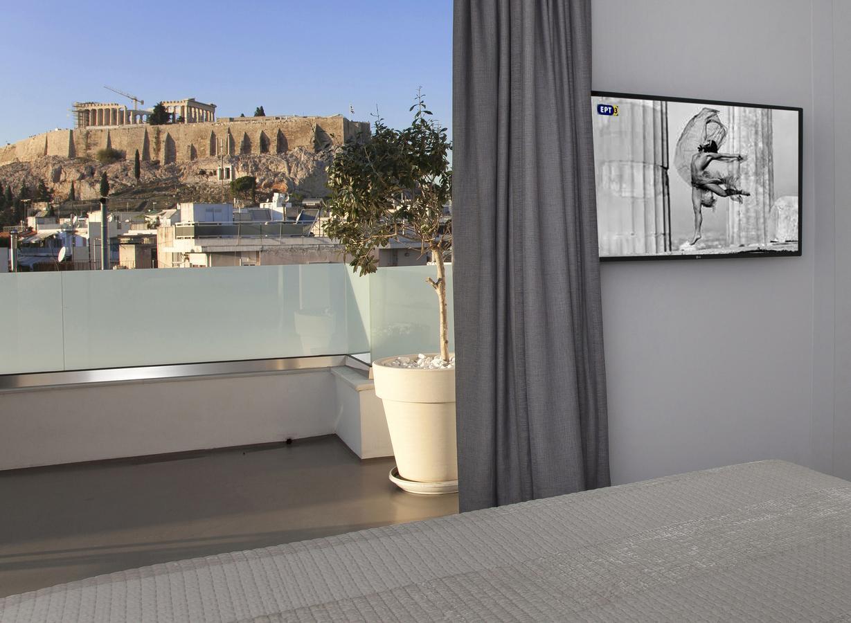 Luxury Penthouse Touching The Acropolis By Ghh Apartment Athena Bagian luar foto
